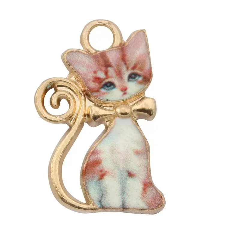 Wholesale Of 100 Adorable Cat Charms For Womens Jewelry Making Bracelets  With Dangles, Pendants, And Charmes Enamel Animal Beads From Towardsthe,  $15.07