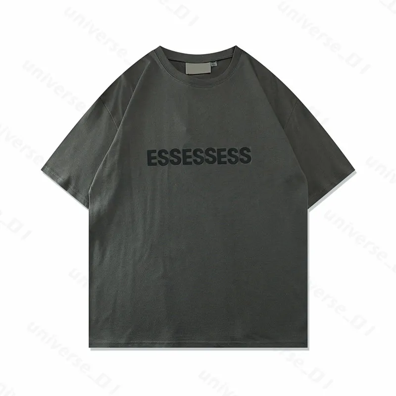 ESS MENS KVINNA DESIGNERS T SHIRTS FÖR MAN S SUMMER Fashion Essen Tops Luxurys Letter Tshirts Kläder Polos Apparel Härme Bear Tshirt Tees E3BE