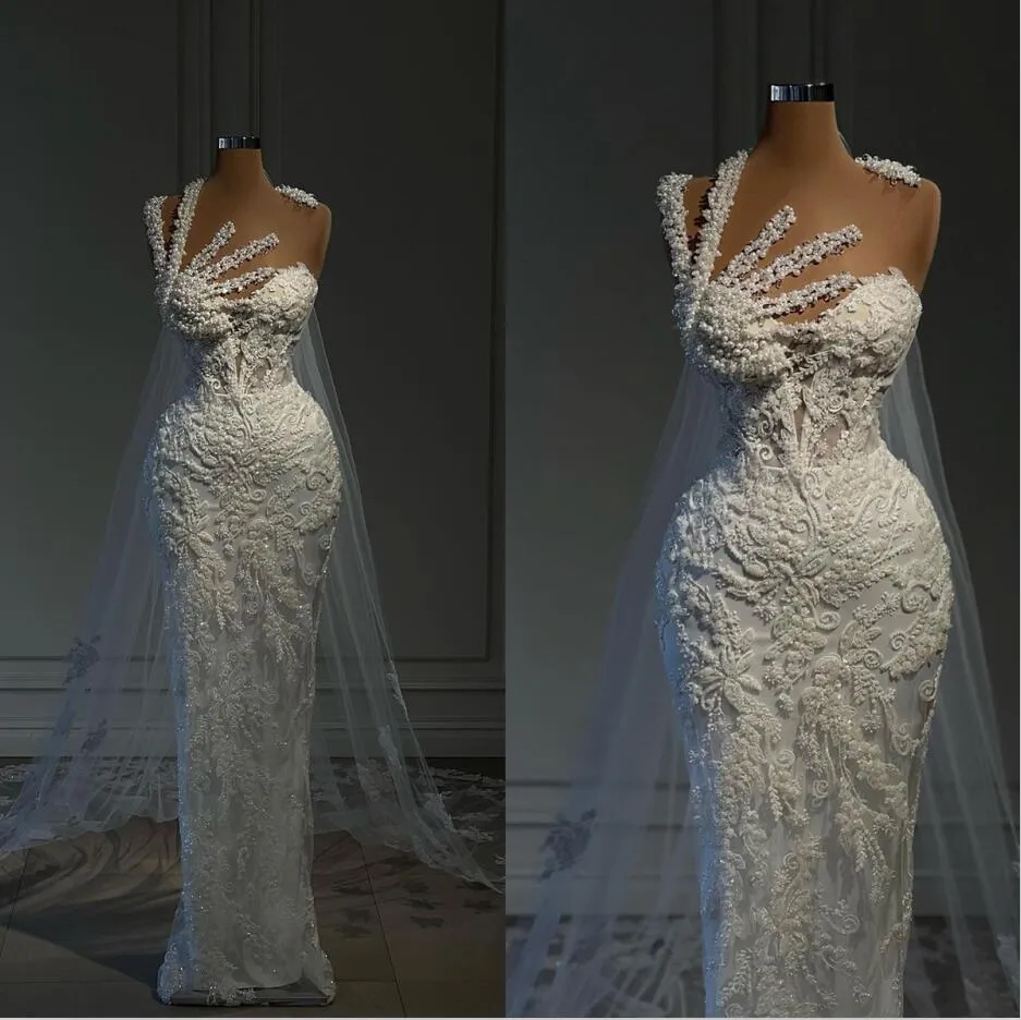 Syrenka 3D kwiatowa suknia ślubna księżniczka koronkowe aplikacje iluzja suknie ślubne vestidos de novia
