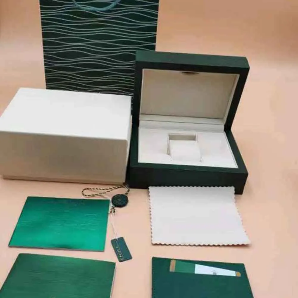 Wooden Green Watch Box For Men And Women Original Inner And Outer Inner