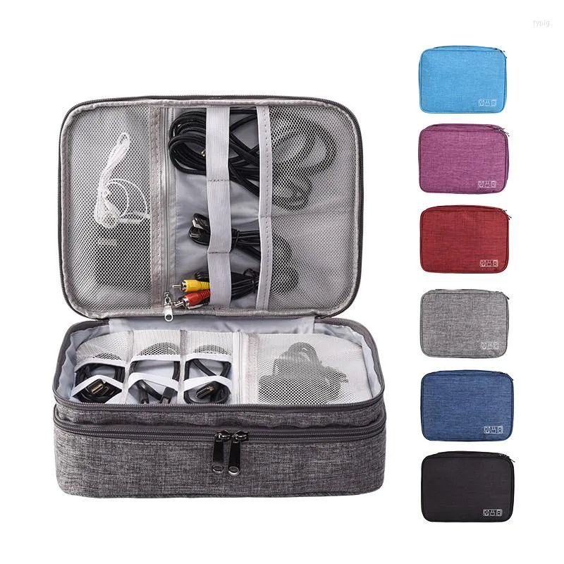 Cosmetic Bags Digital Bag Storage Multifunctional Data Cable Mobile Power Headset Manufacturer