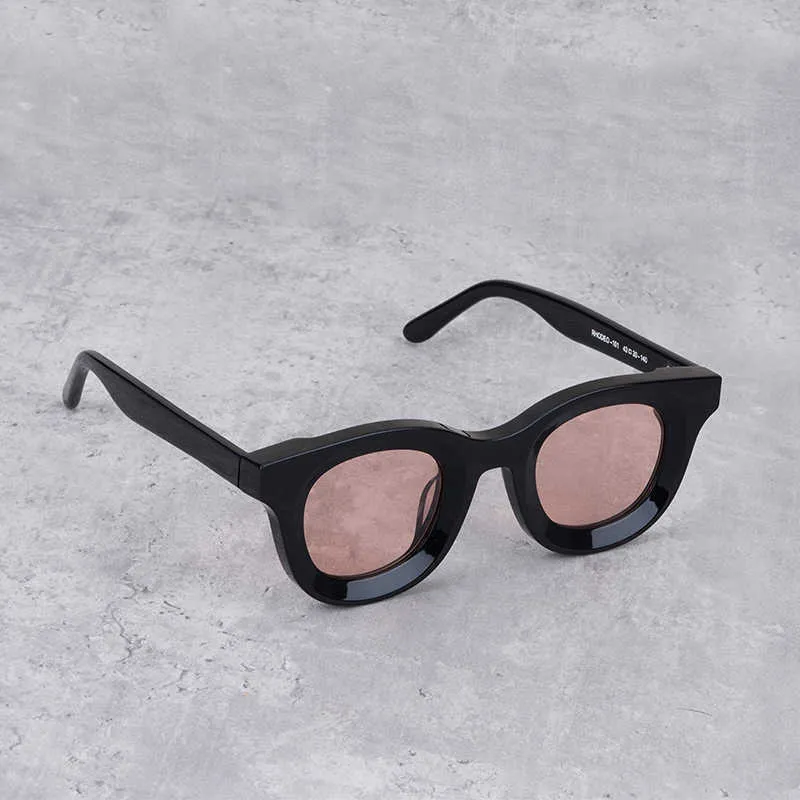 Модные универсальные классические черно-белые солнцезащитные очки, брендовые дизайнерские солнцезащитные очки в стиле ретро для мужчин, солнцезащитные очки в стиле хип-хоп 1MYCD