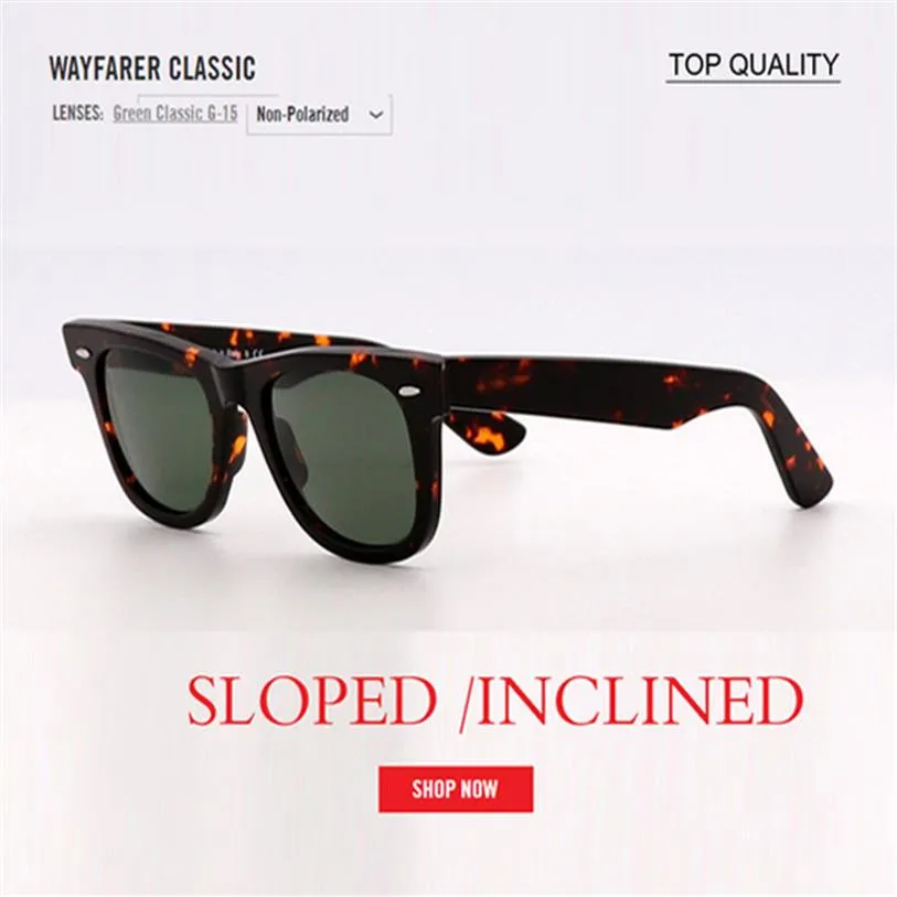 Glasses Sloped Retro Sunglasses 2021 Designer Women Square Glass Inclined Vintage Sun De UV400 Slanted Gafas 54mm Size Oculos 50mm2545