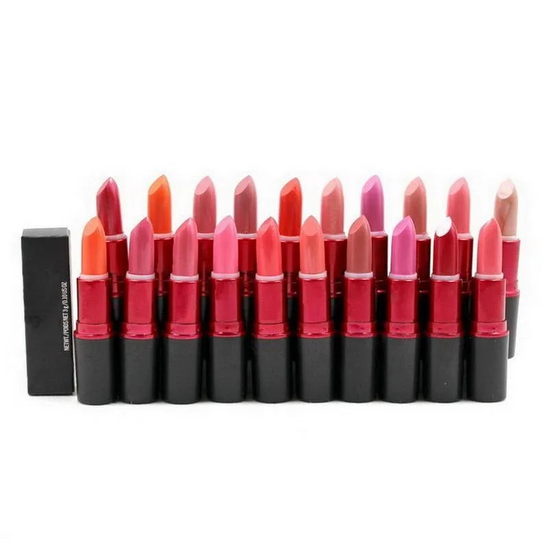 Lipstick Retro Satin Rouge A Levres Moisturizer Easy To Wear Long Last 3G Makeup Woman Lip Lipsticks Drop Delivery Health Beauty Lips Dhyf4