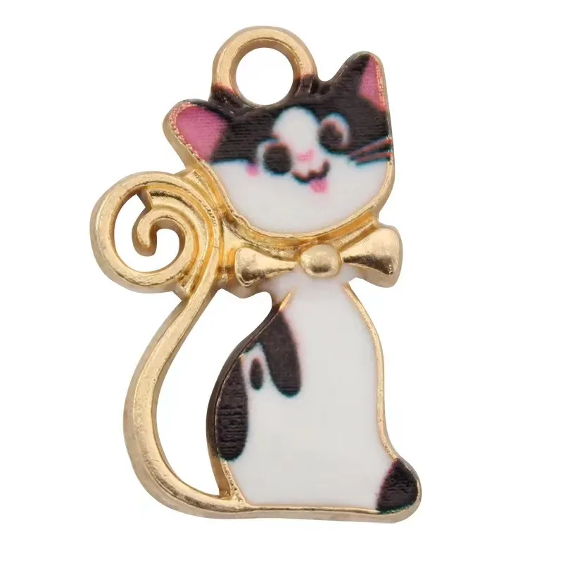 Wholesale Of 100 Adorable Cat Charms For Womens Jewelry Making