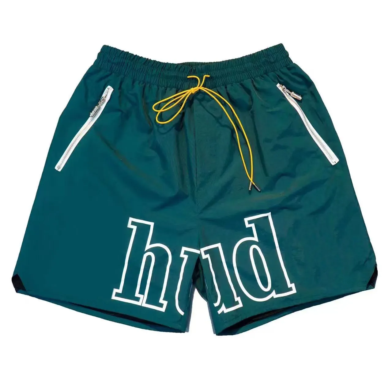 Pantaloncini da uomo Designer uomo RH limitato rhude nuotata corta al ginocchio hip hop high street sport allenamento spiaggia Verde estate pantaloni da uomo tuta pantaloncini da donna S-XL