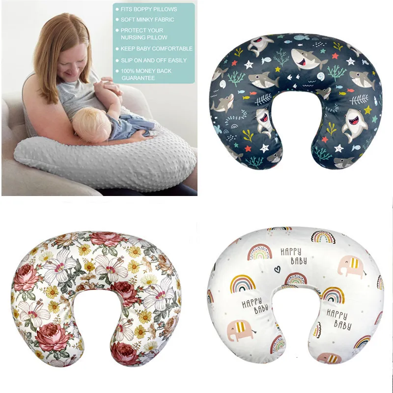 Oreillers Bébé Allaitement Couverture Minky Allaitement Housse Ultra Doux Snug Fits On born 230301