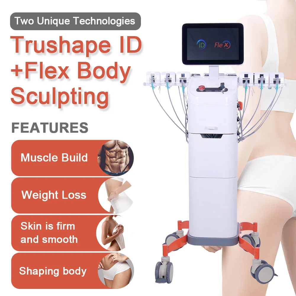 Trusculpt ID Flex Slimming Machine Trushape Monopolor Rf Slim Mds Ems Muscle Building Stimulator Device Muscles Training Cellulite Removal Equipment For Sale