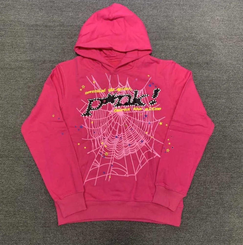 Spider Pink Sp5der Hoodies Junge Sweatshirts Streetwear Thug 555555 Angel Hoody Männer Frauen 11 Web Pullover Schnelle Lieferung 35ess