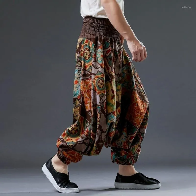 Bohemian Style Harem Pants For Women And Men Wide Leg Print, Ethnic Pants,  2023 Fashion, Summer Loose Fit, Hippie Trousers In Big Size From Suiheren,  $27.03