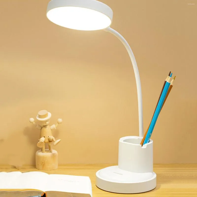 Lampes De Table Lampe À LED Bureau À Intensité Variable Avec Charge USB  Chevet Protection Des Yeux Veilleuse Pour Étudiant Étude Lecture Livre  Lumières Du 18,3 €