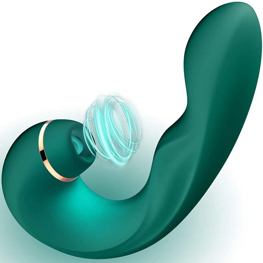 Vibrateur de succion masturbation stimulation masseur vibration à 10 fréquences succion stimulation du point G femme stimulation du point G massage jouet pour adulte ZD127