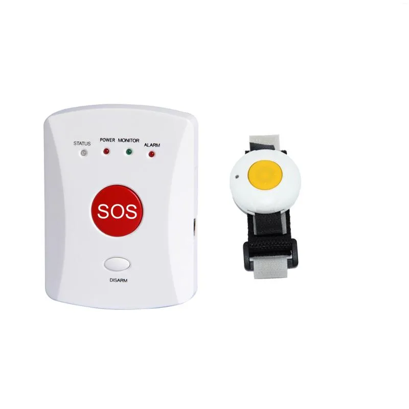 Alarmsystem GSM inbrottstjuvar Emergency System/Personal Alarm/äldre vårdlarm/äldre SOS -hjälp
