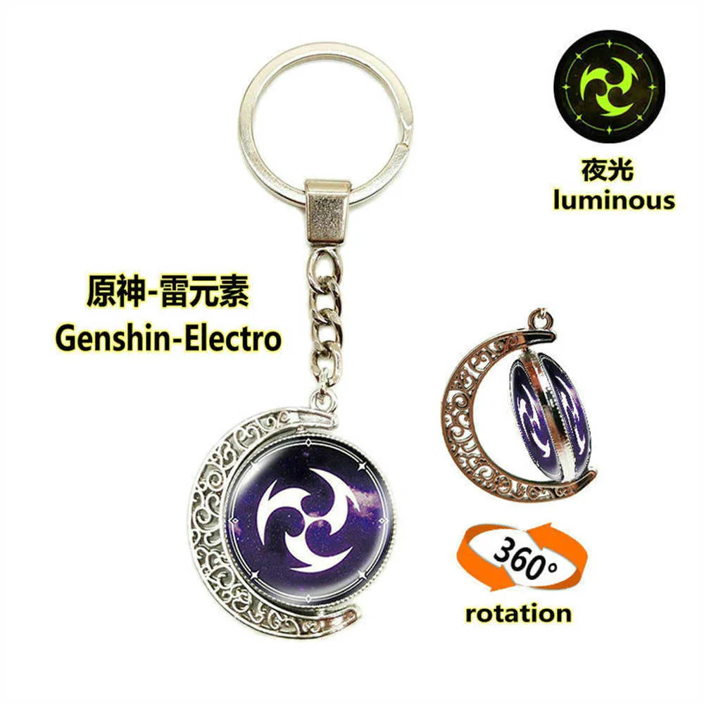 Genshin Impact 7 Element Luminous Keychain With 360° Rotatable Double Sided  Game Spinner Key Chain Gods Eye Key Holder For Men, Anime Keyring Gift  R230301 From Us_new_mexico, $4.12
