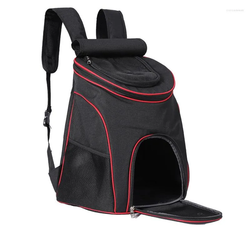 Cubiertas de asiento de coche para perros Gato Llevar Mochila Bolsa Malla transpirable Moda Out Portador Viaje Pequeño Pet Puppy Bolsas