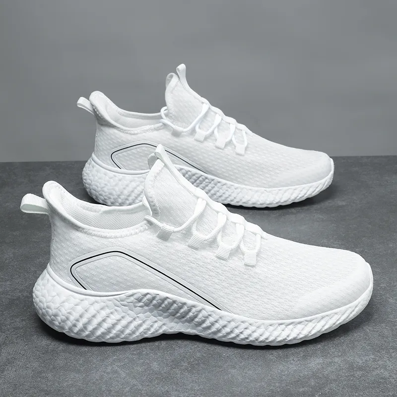 Triple S Black And White Sports Grey Sneakers For Men And Women