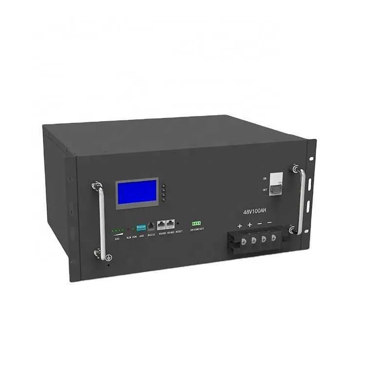 5KWh 51,2V 100AH ​​LIFEPO4 BATERIA PACK 48V 100AH ​​48V 50AH com bateria de lítio de rack de comunicação RS485