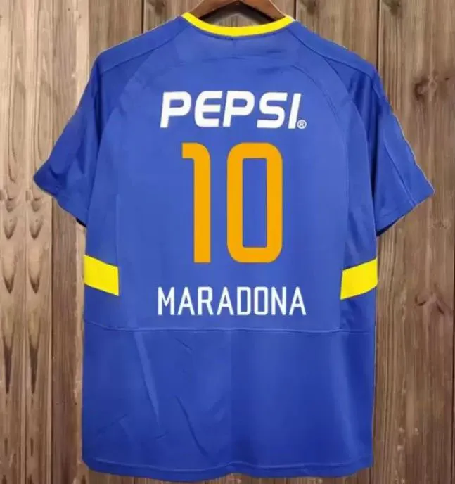 Retro Boca Juniors Soccer Jerseys Maradona & Riquelme, Palermo