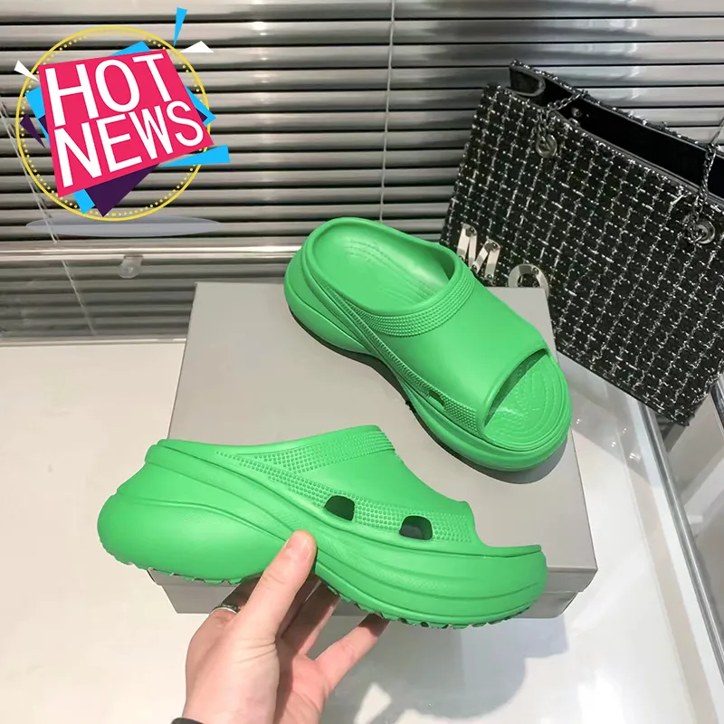 Женский дизайнер Slipper Designer Paris Croc Bool Slide Sandal