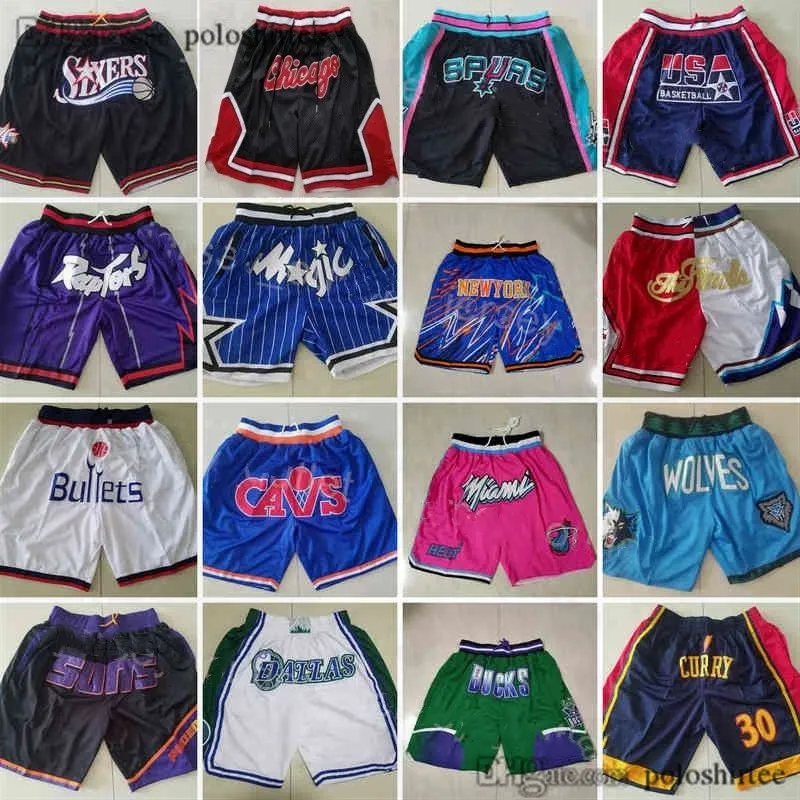 Mens Pocket Zipper Basketball Shorts Elastic Waist Just Don Wear Sweatpants Vintage Split Pant Sport Hip Pop Drawstring Short Western Eastern