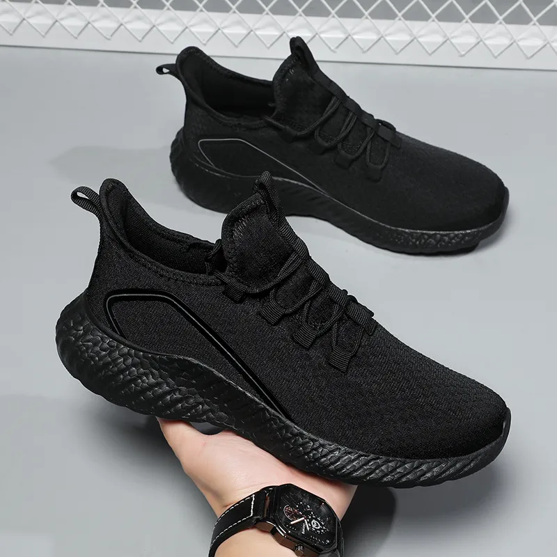 Mens Women Sports Casual Shoes Triple S Black White Sneakers Man Trainer Running Shoe34