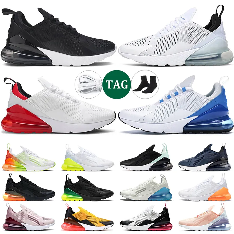 air max 270 scarpe da corsa uomo donna triple nero bianco università red light bone bauhaus mens trainer sneakers sportive