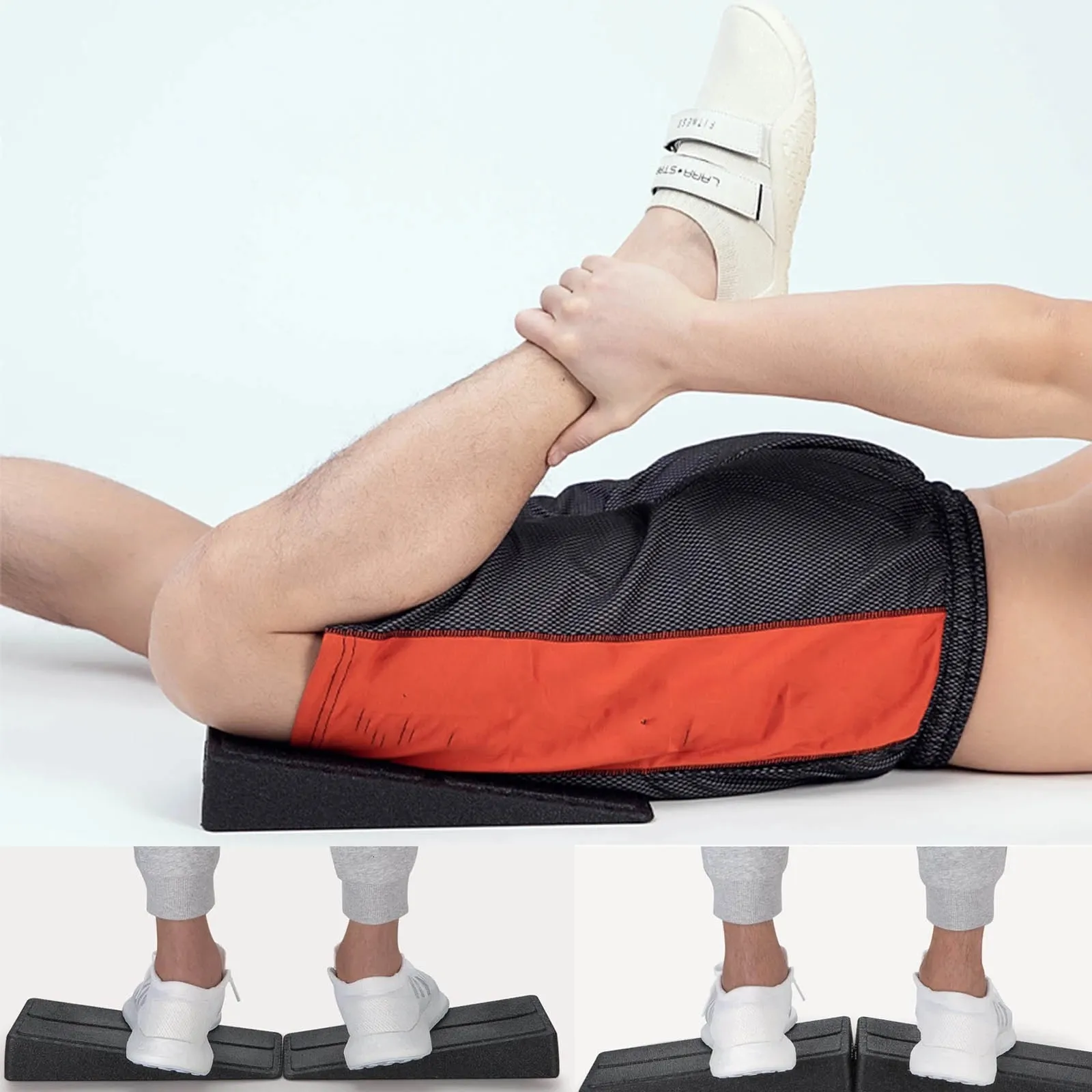 Cale De Squat Inclinée – Bloc EVA 51x15x5 Cm, Pour Yoga, étirement Des Mollets Et Renforcement