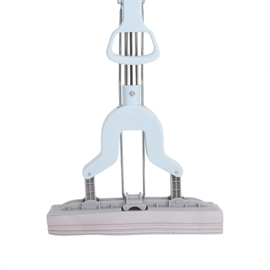 Newest Stainless Steel Telescopic Handle Absorbent Sponge Mop Home Floor Cleaning Tool
