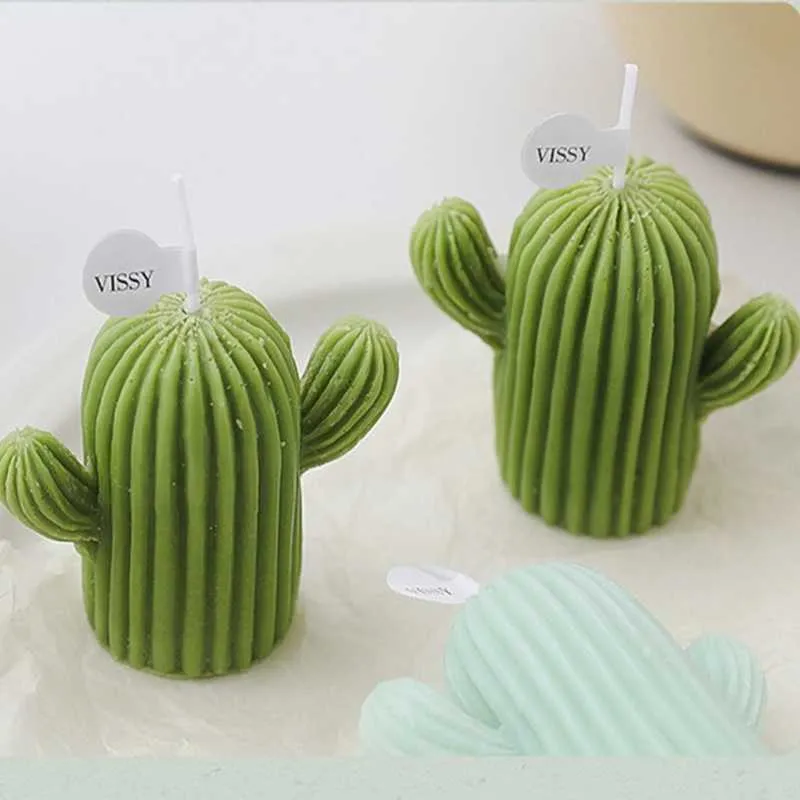 Cactus geurkaars kamer decor in stijl verlichten vermoeidheid kleuren verlichting perfect voor feestelijke verjaardagen huwelijkscadeau