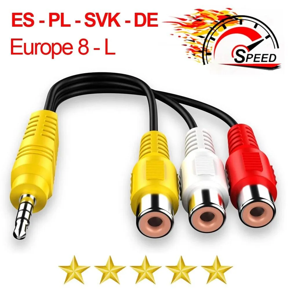 Europa 8Cline Antenner CCCAM Tyskland Support gratis Oscam Cline Polen Spanien snabb stabil kabel 4 k hd Italien portugal Sverige FULL HD DVB-S2