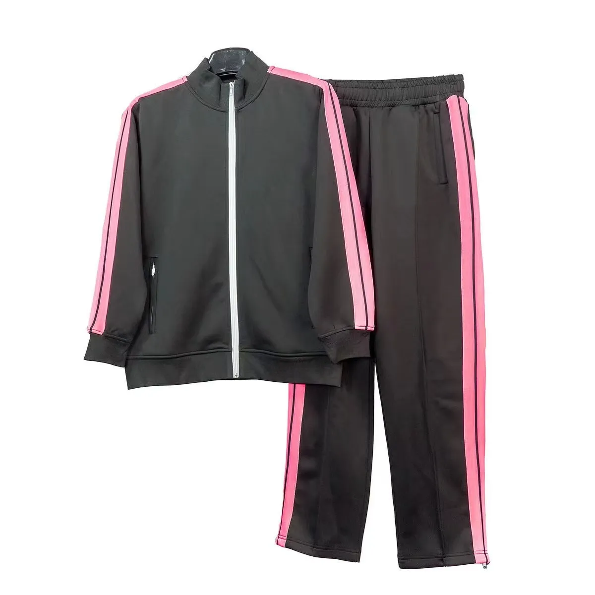Fatos de treino femininos collants opacos para ginástica leggings calças de cintura alta Elastic Fitness Lady Outdoor Sport collants plus size