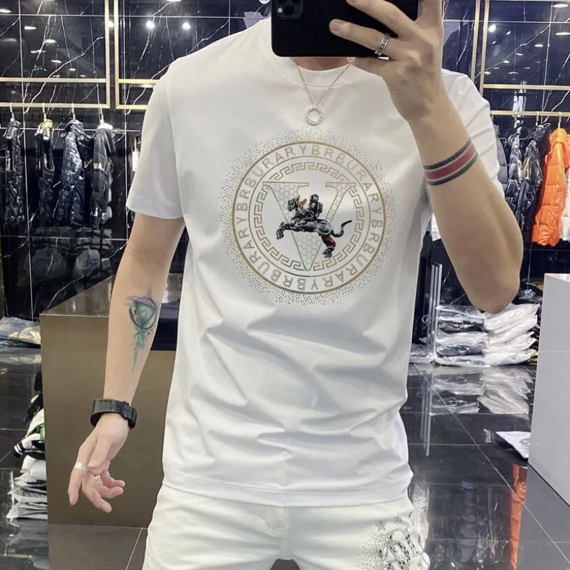 2023 Mens Camisetas Novas Mulheres Designer Camisetas Impresso Moda Homem T-shirt Top Qualidade Algodão Casual Tees Manga Curta Hip Hop Streetwear Camisetas