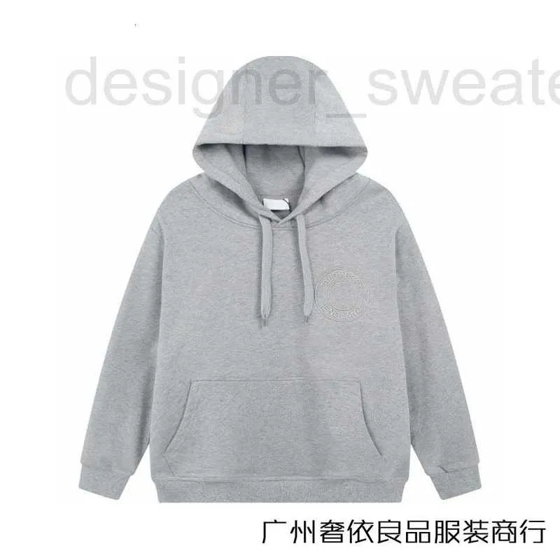 Women's Hoodies & Sweatshirts designer The right version of Autumn and Winter Luxury Fashion Br Babaojia Round Hoodie Sweatwear Casual Versatile Men's High Quality GR2