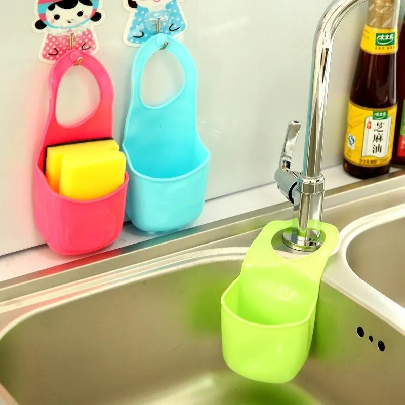 Kitchen Storage & Organization Creative Home Furnishing Bathroom And Gadget Box Hanging Sink Drain Bag Bath Rack