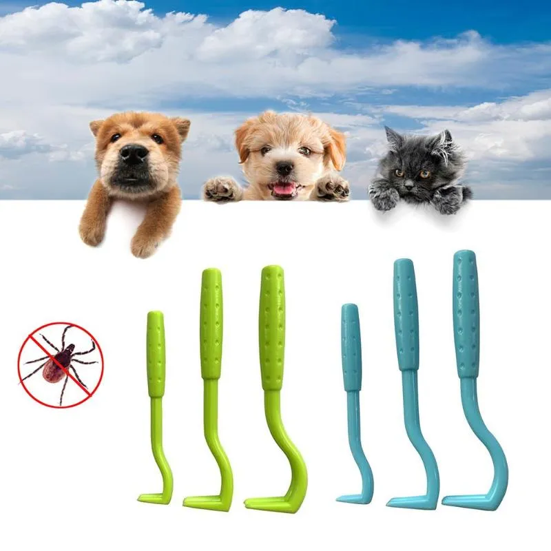 Dog Apparel Pet Flea Remover Tool Scratching Hook Cat Grooming Supplies Tick Picker Removal CombDog