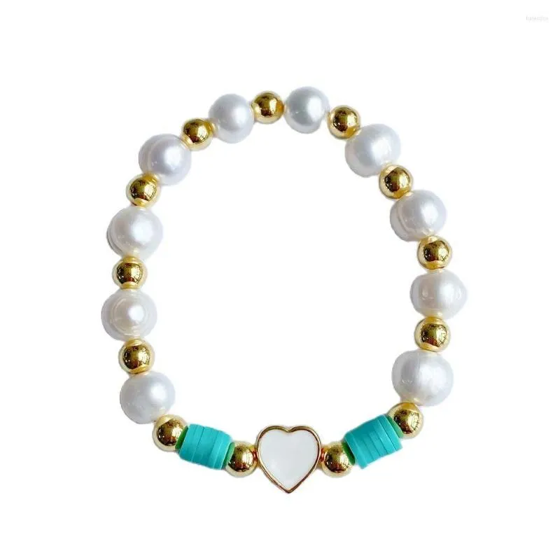 سحر أساور Kkbead Natural Freshwater Pearls Friends Friends Jewelry for Women Designer 2023 Fashion Pulseras Dropship Suppliers