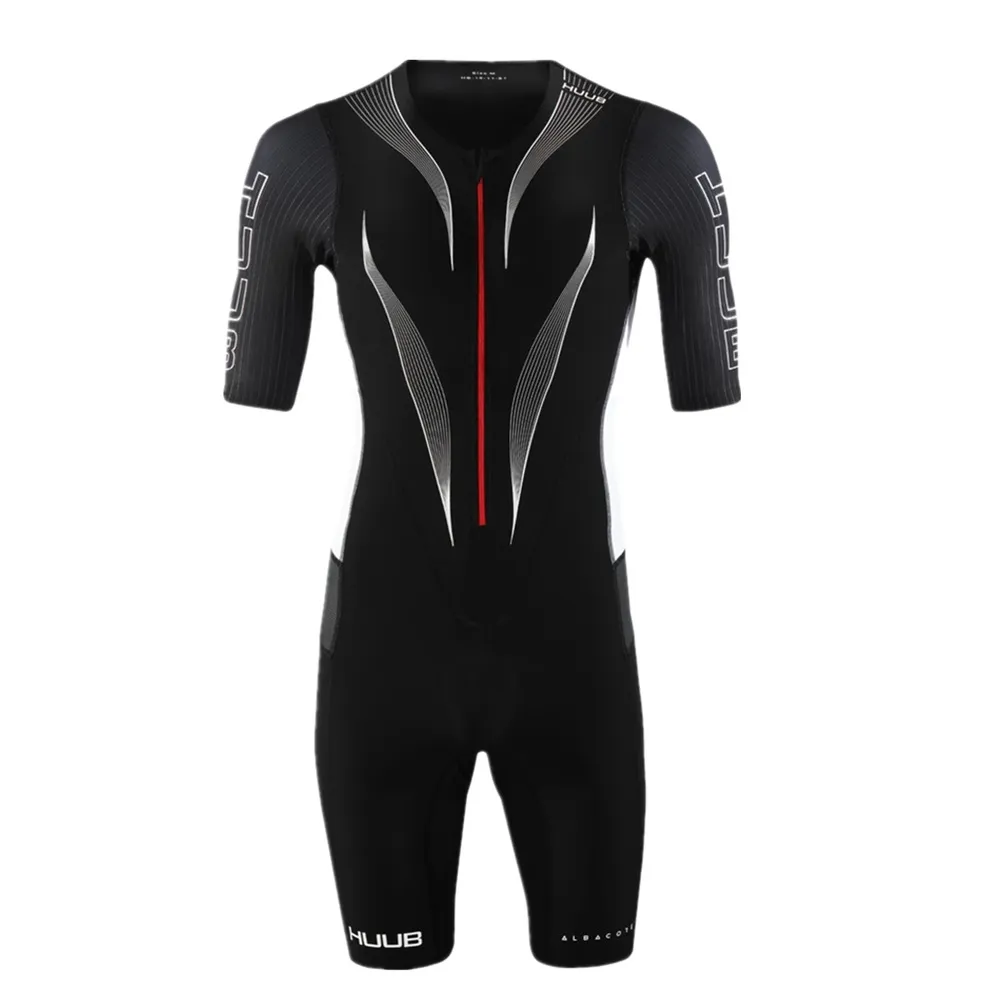 Maglia da ciclismo Set HUUB Maglia da ciclismo da uomo triathlon abbigliamento tri tuta dermotuta ropa ciclismo hombre bici body sport swim run tuta 230302