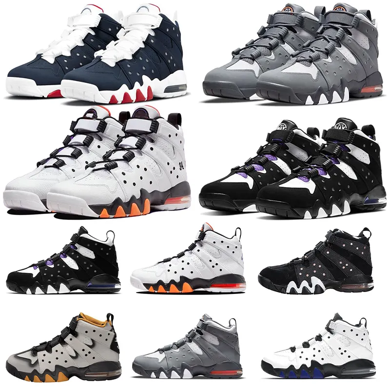 Tênis de Basquete Masculino Cb 94 Branco Varsity Roxo Triplo Preto Cool Grey Preto Denim Suns Usa Trigo Roxo Venom Sweetest Swing Safari