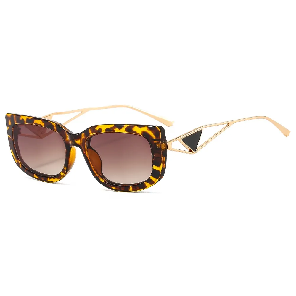 7 couleurs de haute qualité accessoires de mode tempérament designer hommes et femmes UV400 lunettes de soleil de rayonnement, lunettes p030