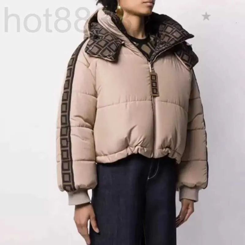 Damen-Daunenparkas, Designer-Damenjacke, Mäntel, klassischer Windjacke, warme Damen-Reißverschluss, lässige Oberbekleidung, Kleidung, Größe S-L, YFEA