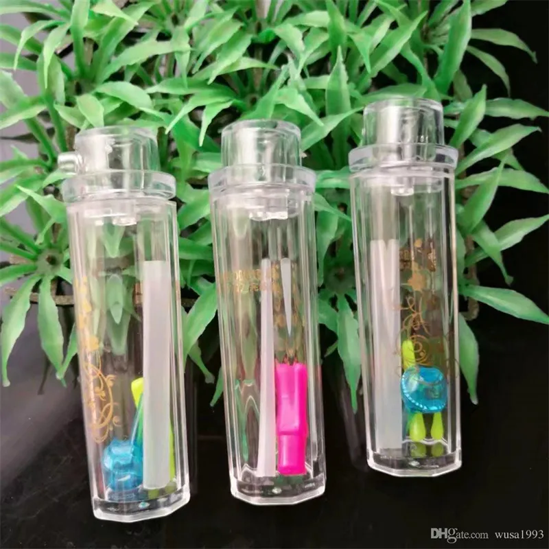 Smoking Accessories Acrylic Mini Handle Pot , Wholesale Glass Bongs Accessories, Water Pipe