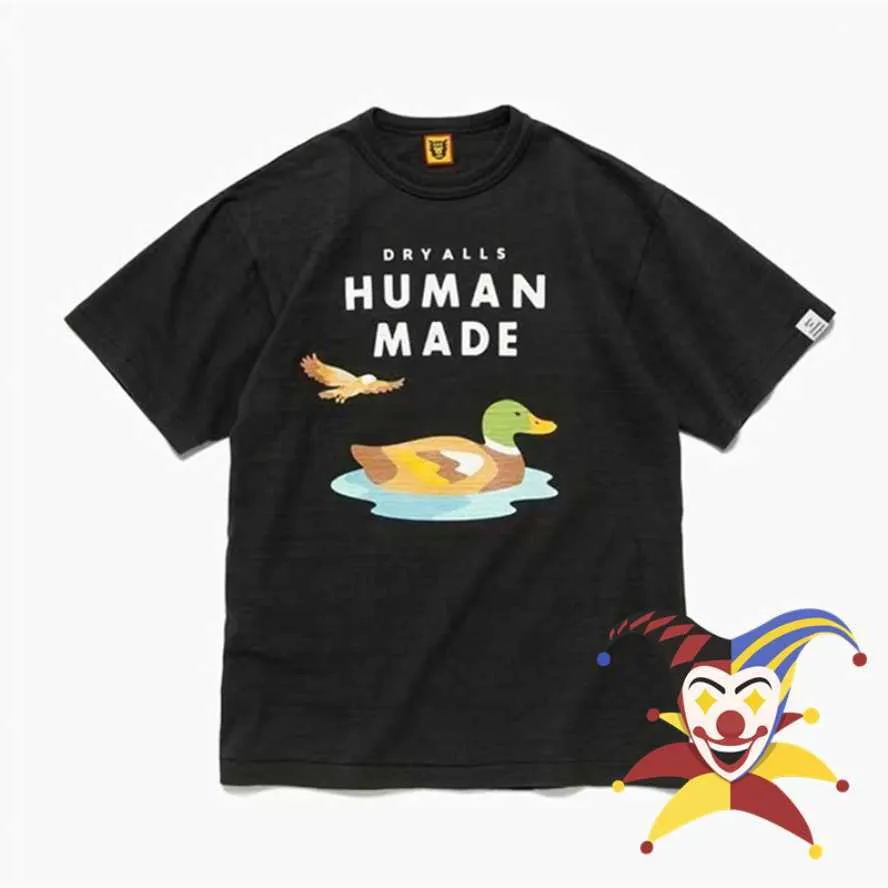 Men's T-Shirts Human Made T-shirts Men Women B Quality Du Print Crewne Print T Shirt Tees G230301