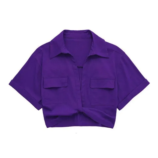 Blusas cortas online anchas
