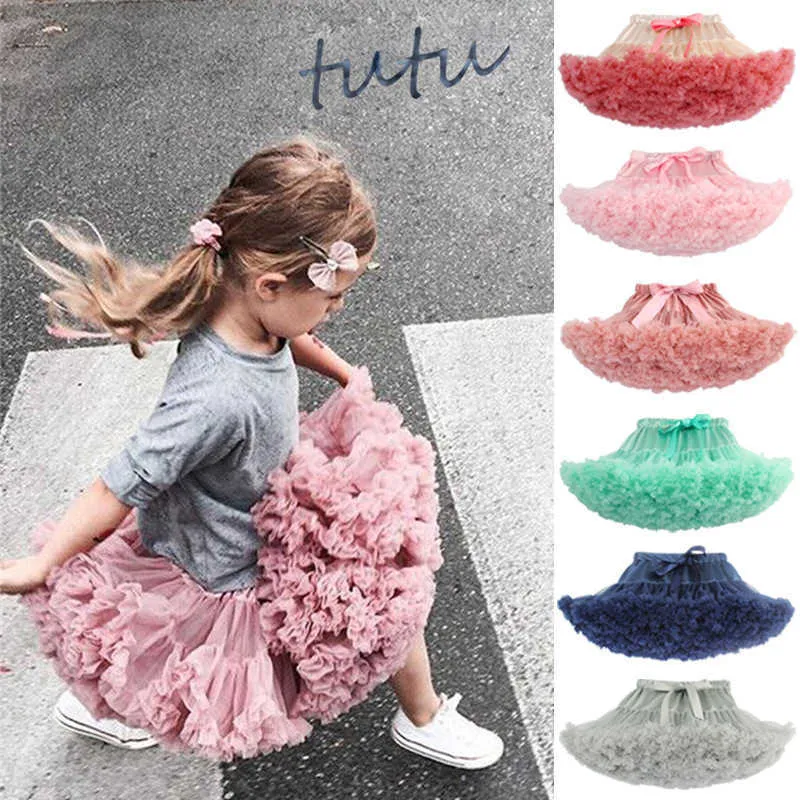 Saias bebê menina tule saia crianças meninas roupas tutu pettiskirt saia roupas da menina saias de princesa saia para meninas roupas t230301