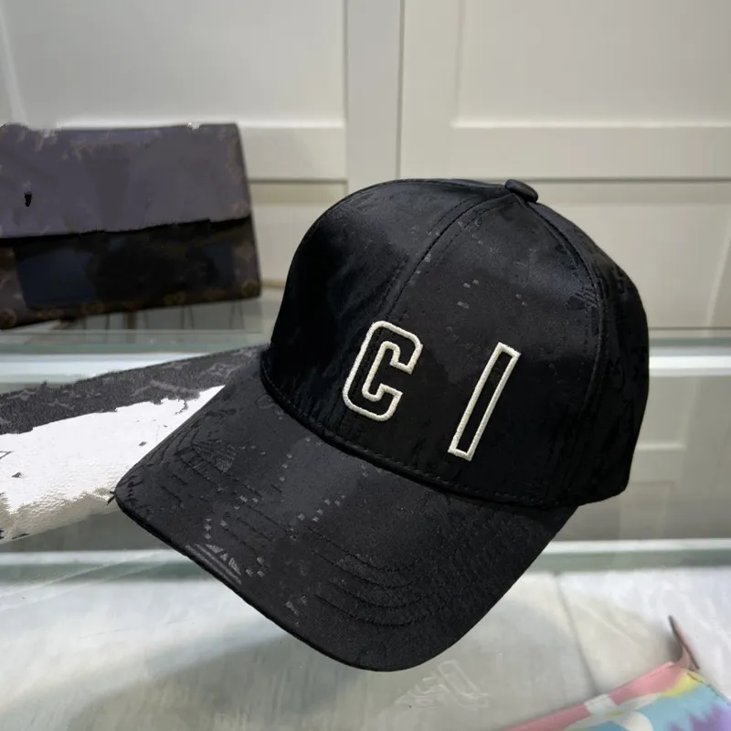 Projekt litera haftowana męska marka męskiej i damskiej czapki baseballowej regulowana czapka golfowa DC DC