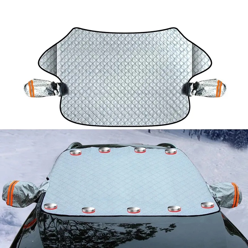 Protecteur de pare-brise de voiture, couverture de pare-brise de voiture,  Protection en verre Anti-gel, épai