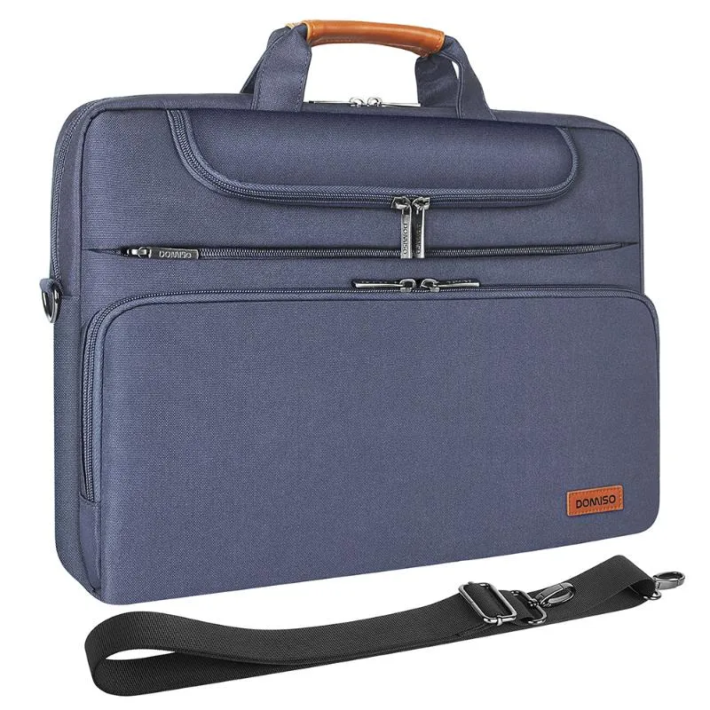 Valigette Borsa da lavoro multiuso con tracolla per custodia per laptop da viaggio per computer da 14 "15.6" 17 "pollici