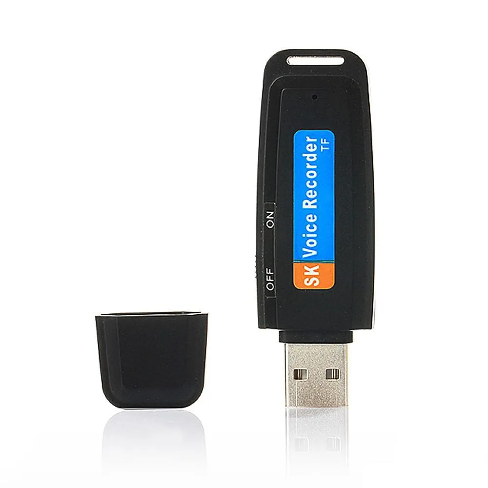 32 GB Memory Digital Voice Recorder Professional Micro SD TF Card USB Voice Recorder U-Disk Digital WAV Audio Recording Pen USB Flash Driver Mini Dicafon PQ151