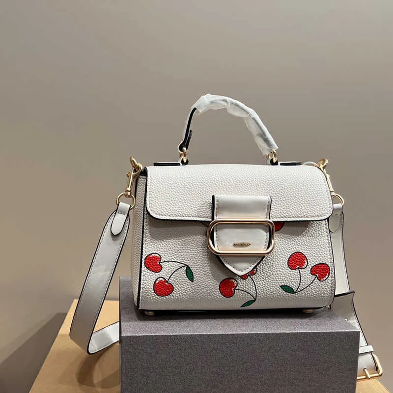 Designers Tote Bag Cherry Print Designer Bag Totes Luxury Purse Handbag Womens Fashion Leather Beach Trave Pouch Women Elegant Work Women Bags 230213