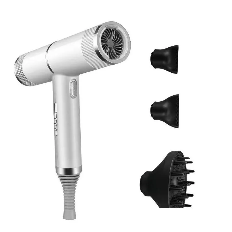 ionic hair dryer with diffuser blower nozzles electric blow dryer hot cold wind portable dryers